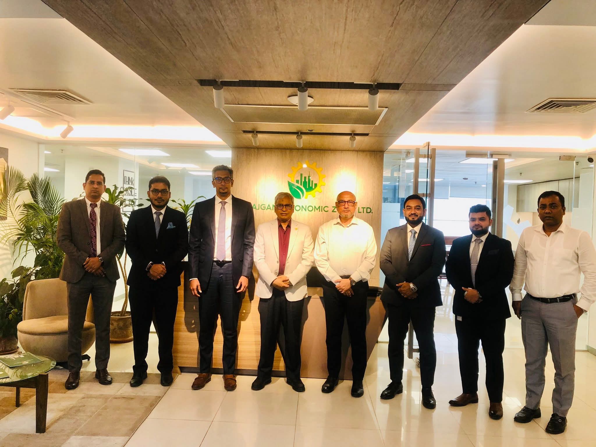 সিরাজগঞ্জ ইকোনমিক জোনের সঙ্গে ইস্টার্ন ব্যাংকের কার্যকর বৈঠক