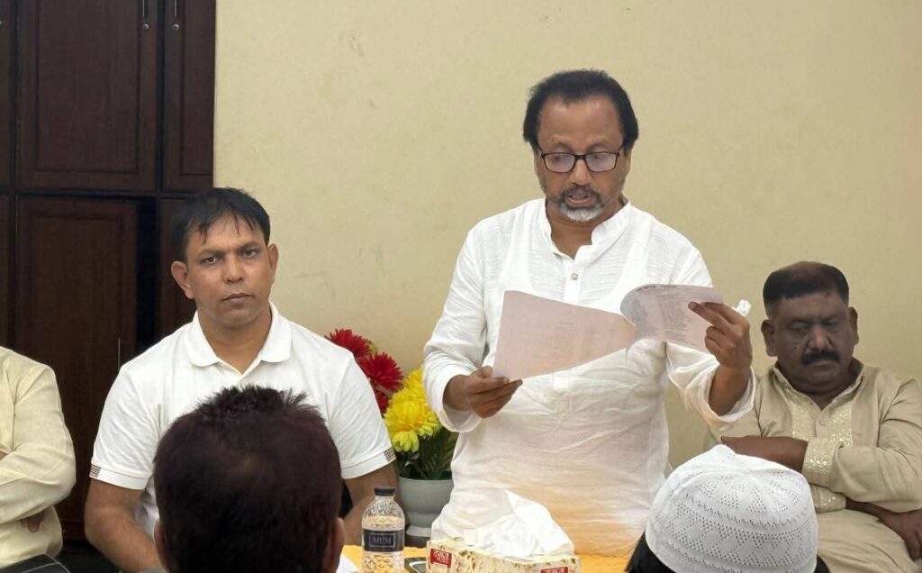 একক সংঘ ক্লাবের কার্যনির্বাহী কমিটির প্রথম সভা অনুষ্ঠিত