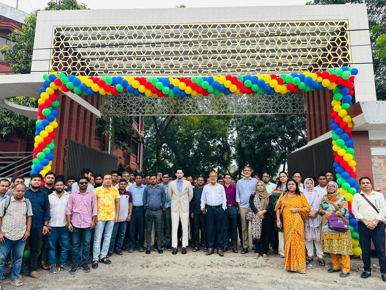 এনডিপি’র প্রধান কার্যালয়ের মূল ফটকের উদ্বোধন