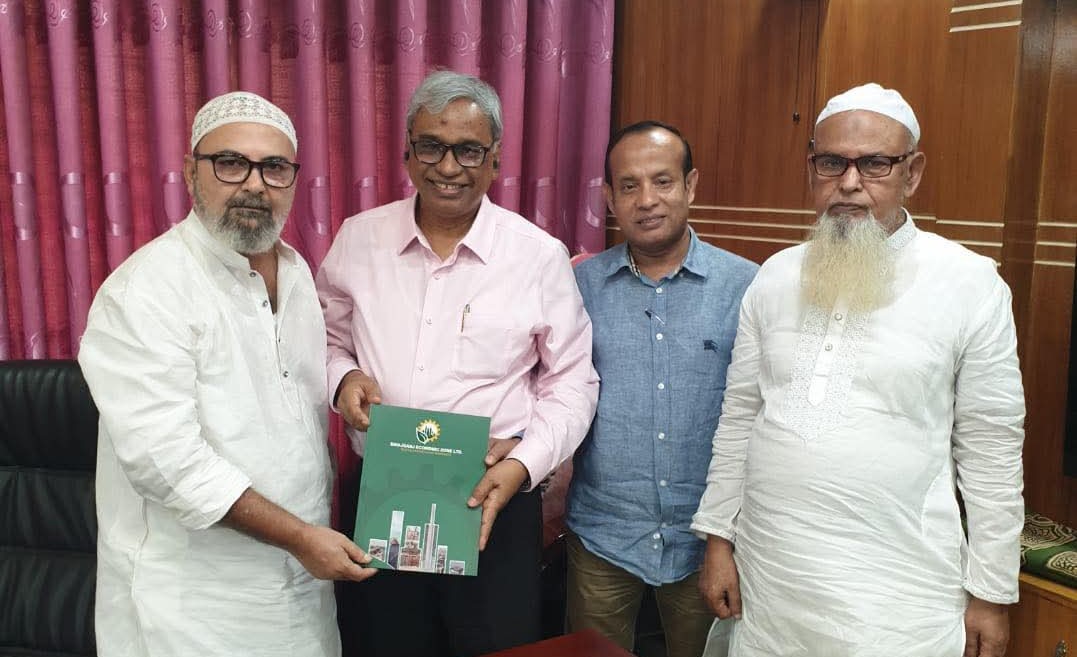 সিরাজগঞ্জ ইকোনমিক জোনের সঙ্গে তাজ এন্ড কো লিমিটেড ও ম্যাবকো গ্রুপের বৈঠক