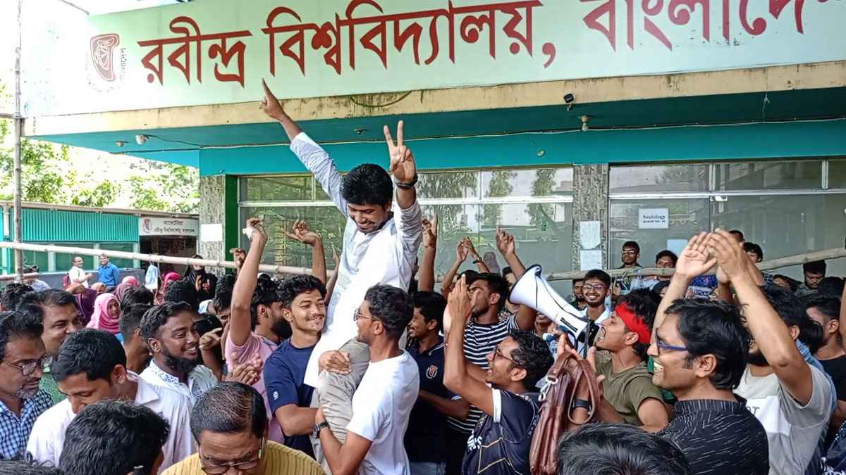 রবীন্দ্র বিশ্ববিদ্যালয়ের স্থায়ী ক্যাম্পাসের বাজেট পাশ, শিক্ষার্থীদের উচ্ছাস