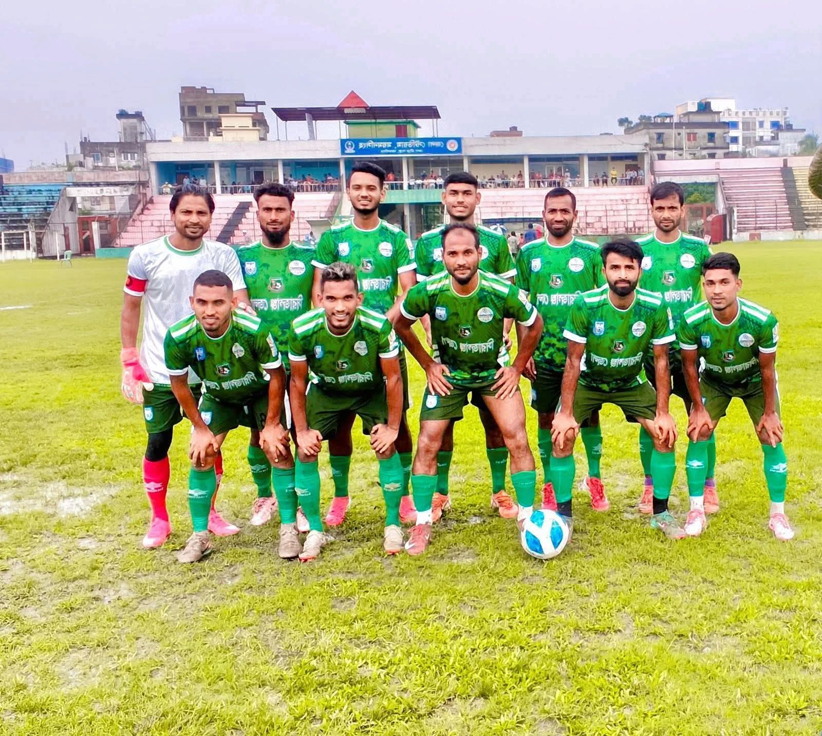 তারুণ্যের উৎসব জাতীয় ফুটবলে ময়মনসিংহের সঙ্গে সিরাজগঞ্জের ড্র