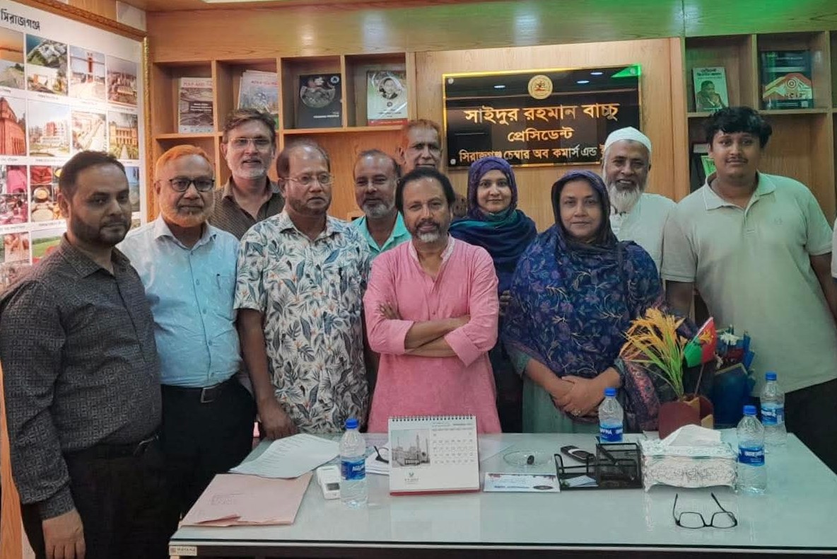 সিরাজগঞ্জে জরুরি মানবিক সহায়তা নেটওয়ার্ক গঠনের উদ্যোগ