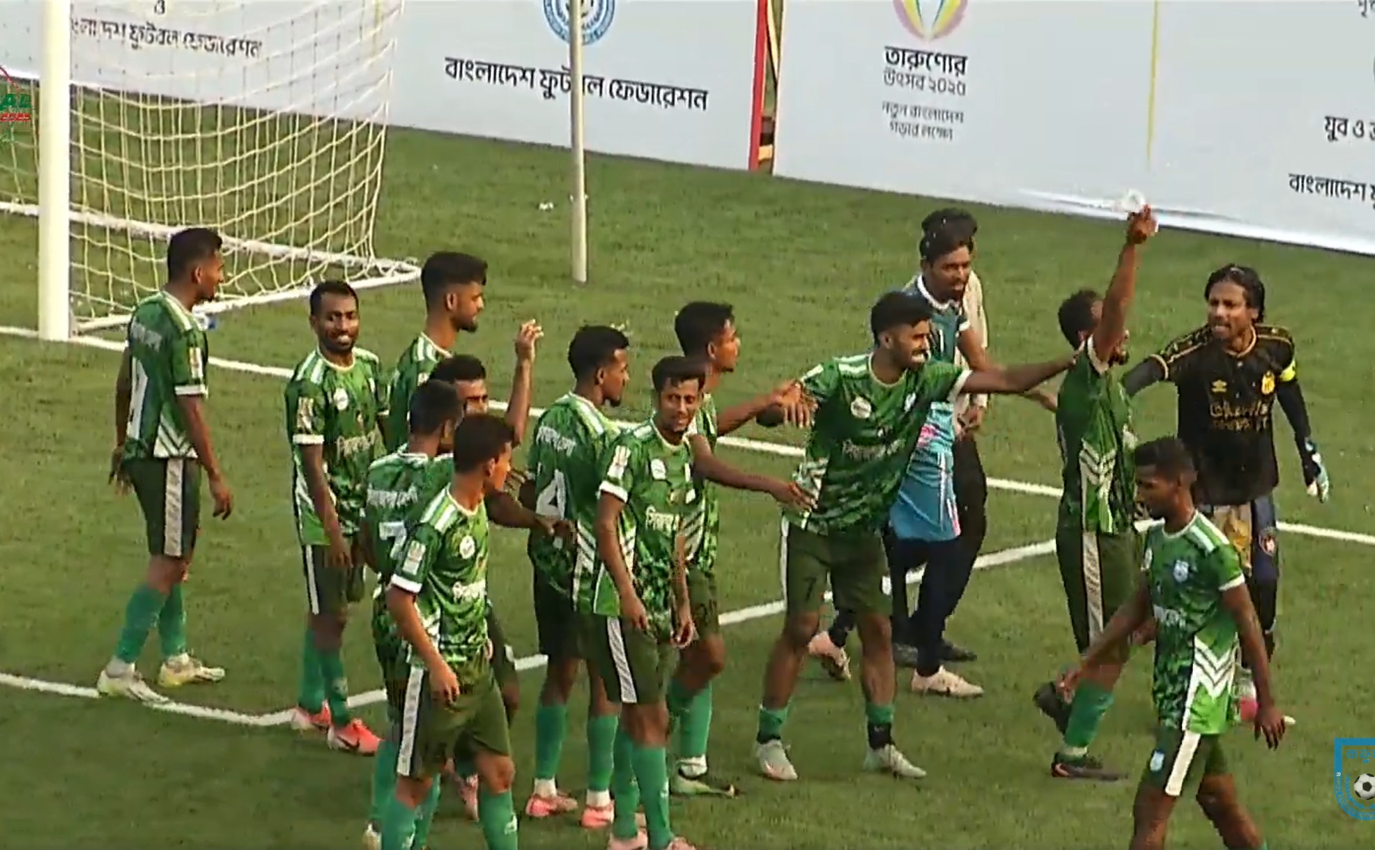 জাতীয় চ্যাম্পিয়নশিপ ফুটবলের ফাইনালে সিরাজগঞ্জ