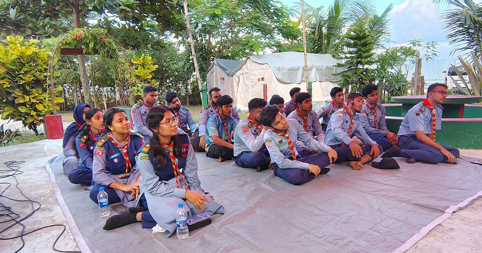 সেবা মুক্ত স্কাউট দলের দুই দিনব্যাপী বার্ষিক ক্যাম্প