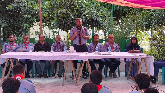 সেবা মুক্ত স্কাউট দলের দুই দিনব্যাপী বার্ষিক ক্যাম্প