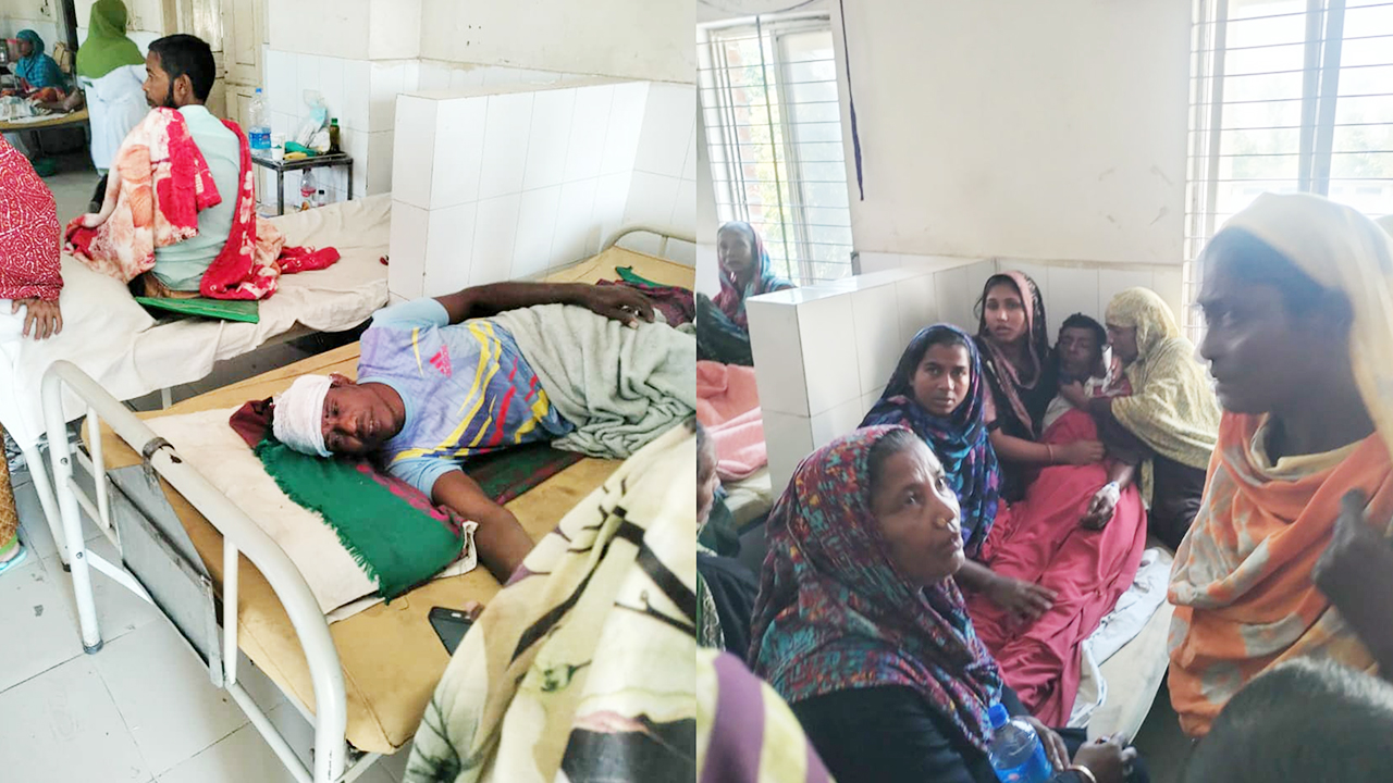 সিরাজগঞ্জে মাছ ধরাকে কেন্দ্র করে সংঘর্ষ, ৩০ জন আহত