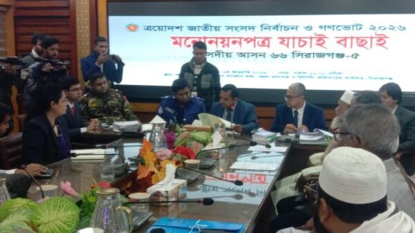 সিরাজগঞ্জের তিনটি আসনে ৭ প্রার্থীর মনোনয়নপত্র বাতিল