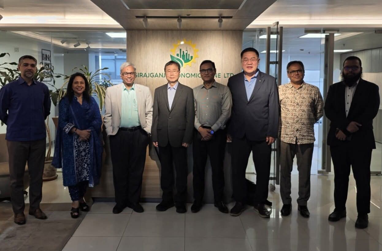 সিরাজগঞ্জ ইকোনমিক জোনে কোরিয়ান বিনিয়োগকারীদের আগ্রহ