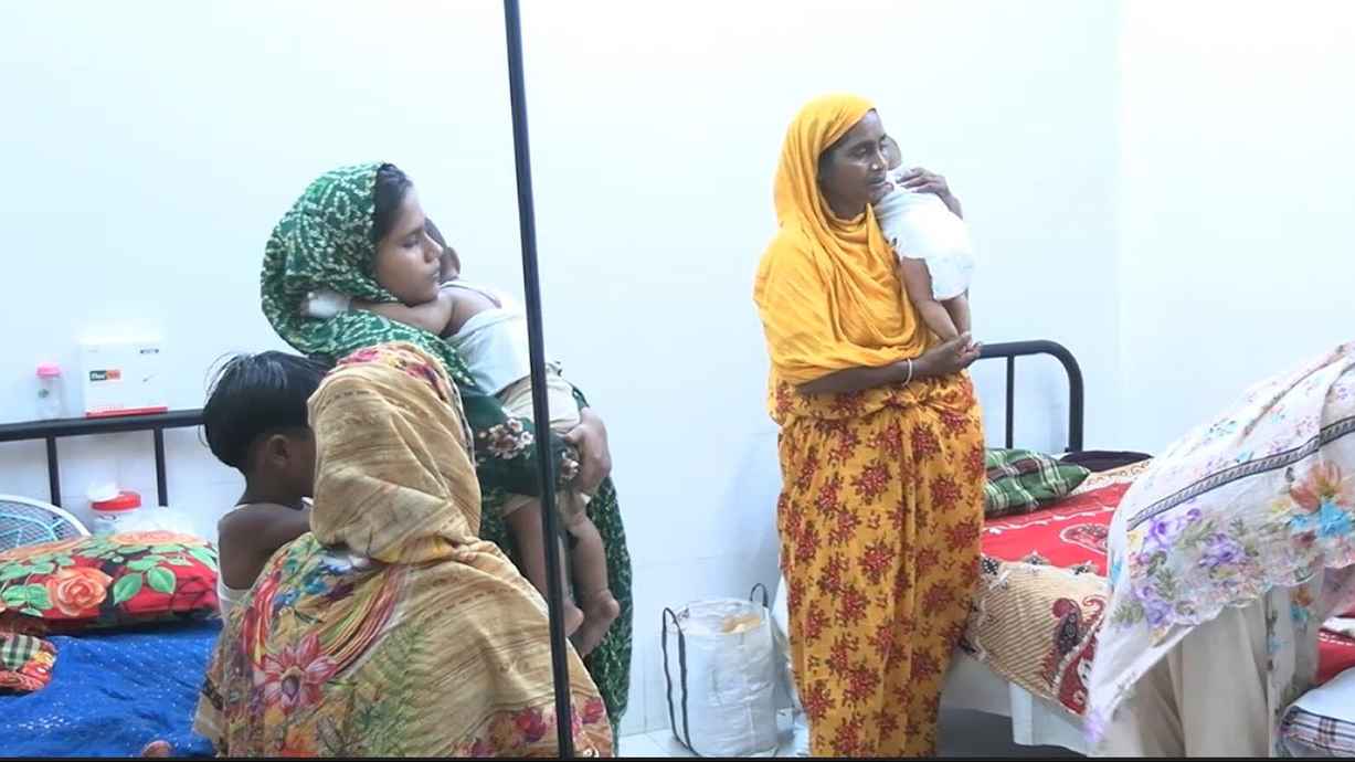 সিরাজগঞ্জে বেড়েছে সংক্রামক ব্যাধি হামের প্রাদুর্ভাব