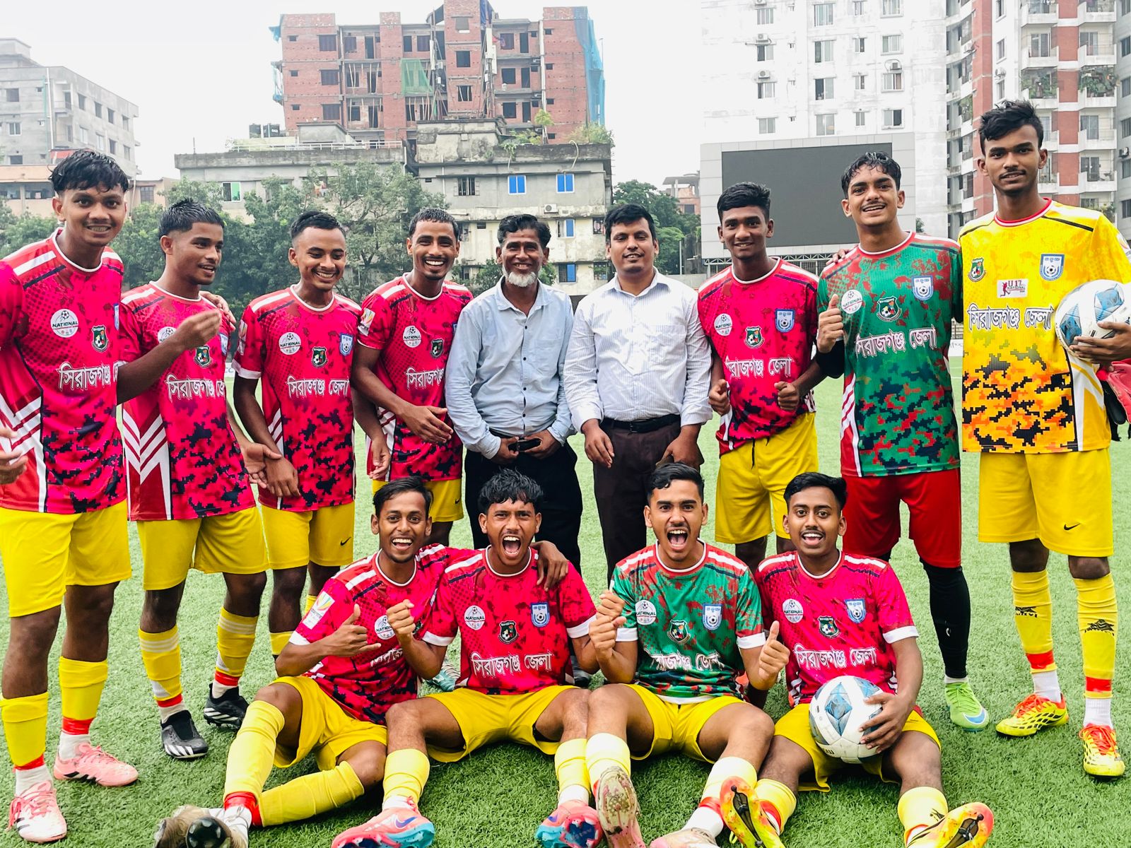 অনূর্ধ্ব-১৭ জাতীয় ফুটবলের সেমিফাইনালে সিরাজগঞ্জ